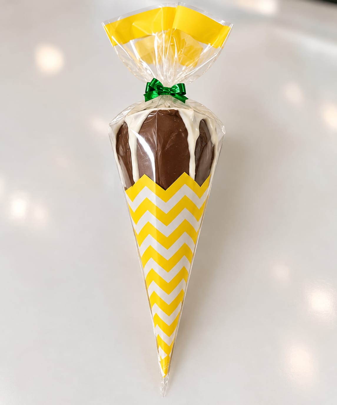 CONE TRUFADO RECHEIO KINDER